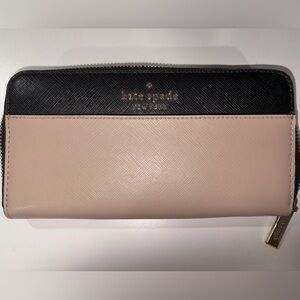 Kate Spade Black and Pink Wallet